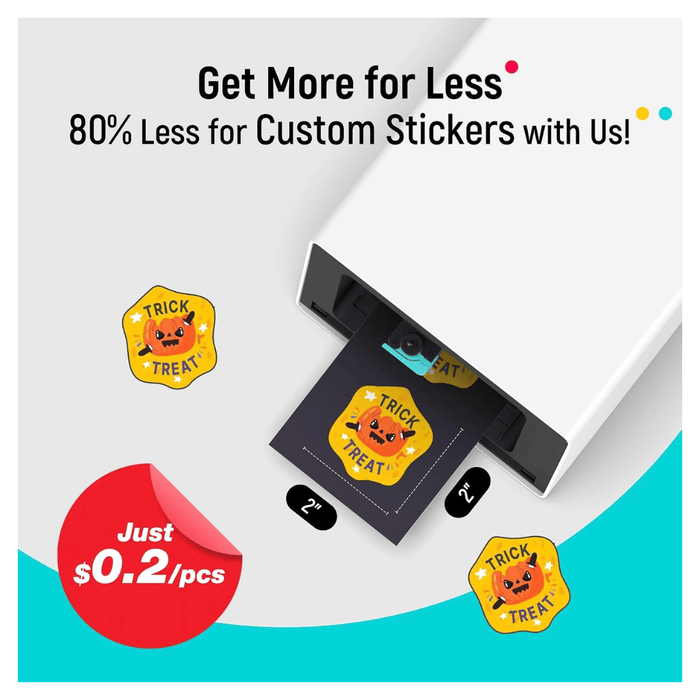 Liene PixCut S1 Photo Sticker Printer & Cutter, Create and customize through the Liene app.
