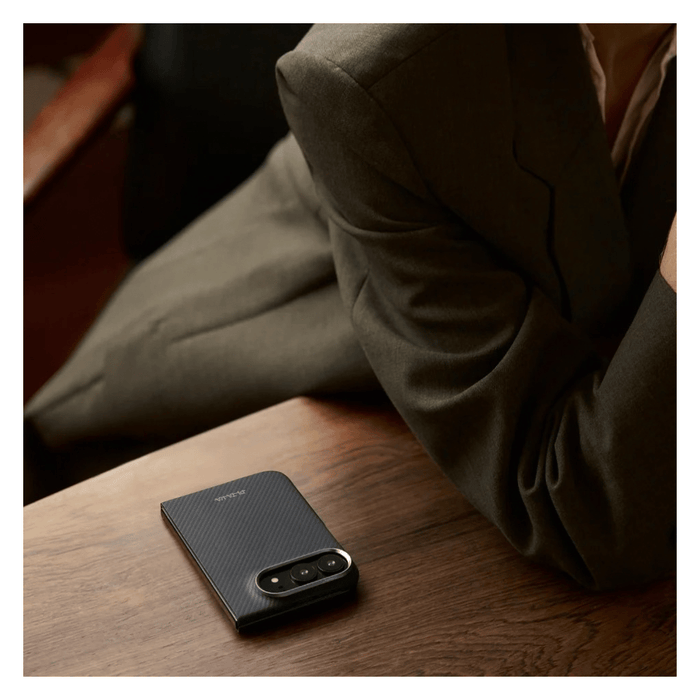 Pitaka Aramid Fiber Case for iPhone Duo - Black/Grey