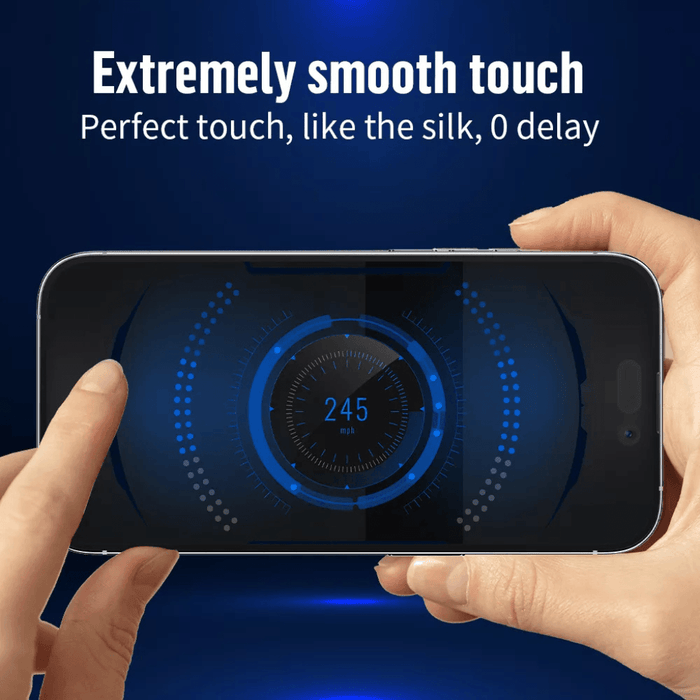 BLUEO 9H Tempered Glass Screen Protection for iPhone Pro and Pro Max - TaMiMi Projects Qatar