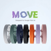 Blupebble silicone bands compatible with Google Fitbit Air in multiple colors