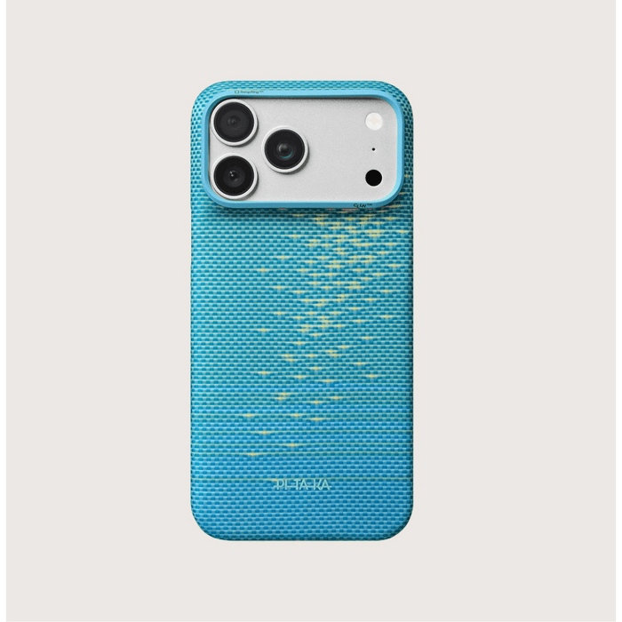 Pitaka iPhone 18 Pro Max Case - Lucid Blue