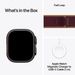 Apple Watch Ultra 4 Black Titanium with magnetic USB-C charger - TaMiMi Projects Qatar