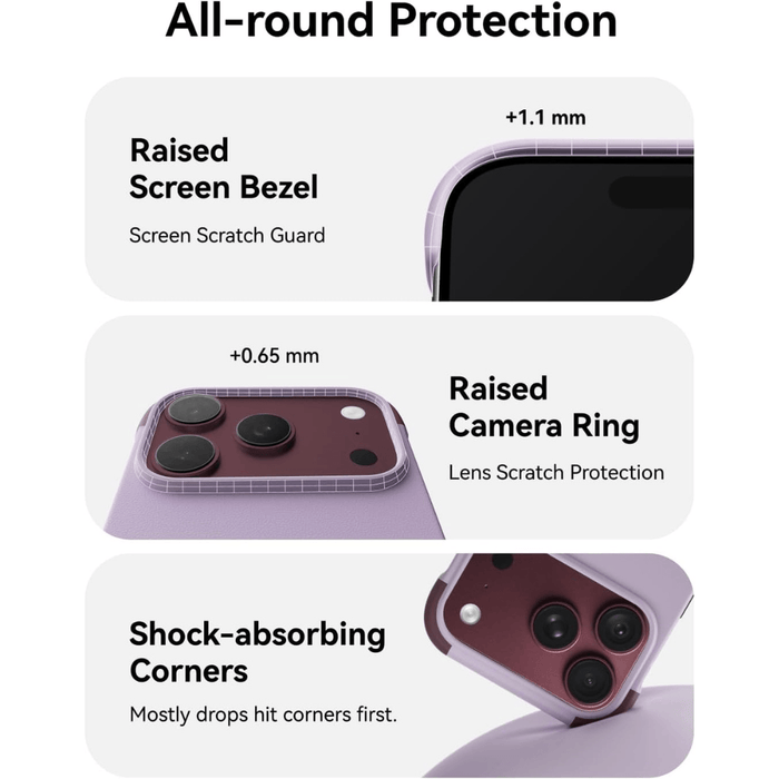 MOFT Snap Frame Case for iPhone 18 Pro Max  - BlackBerry