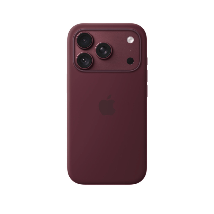 Apple iPhone 18 Pro Silicone Case with MagSafe - Burgundy