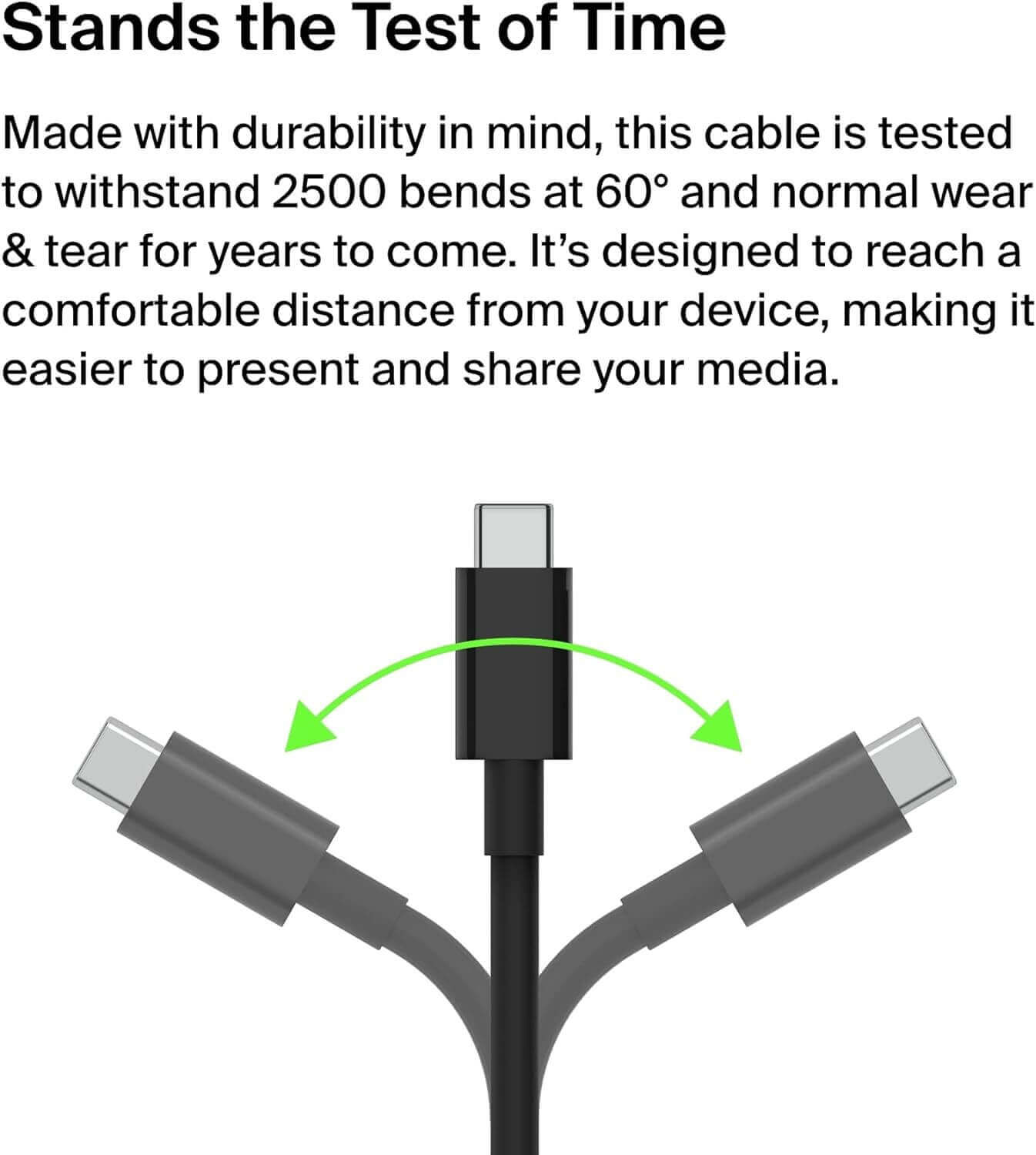 Belkin USB-C to HDMI 2.1 Cable - 2M Belkin USB-C to HDMI 2.1 Cable - 2M