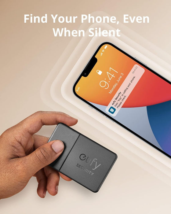 Eufy Bluetooth Tracker Card - Ultra-Loud Alarm