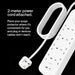 Belkin 8-Outlet Surge Protector Power Strip with 8 AC outlets, USB-C PD and USB-A fast charging, 2M cord, and 900 joules protection in Qatar, available at TaMiMi Projects