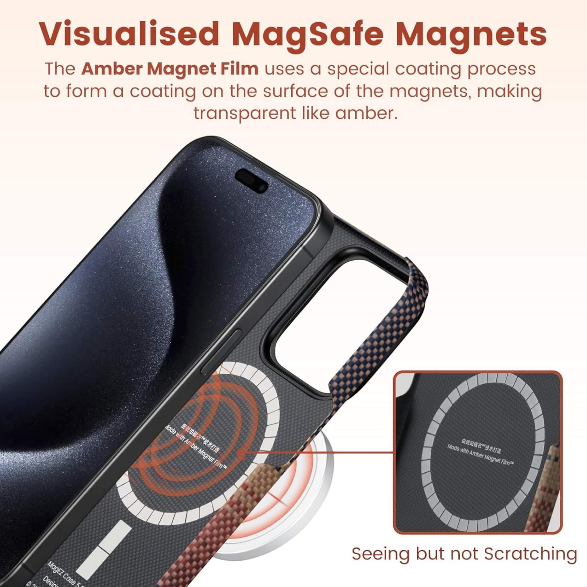 Pitaka Case for iPhone 15 Pro Max - Sunset Pitaka Case for iPhone 15 Pro Max - Sunset