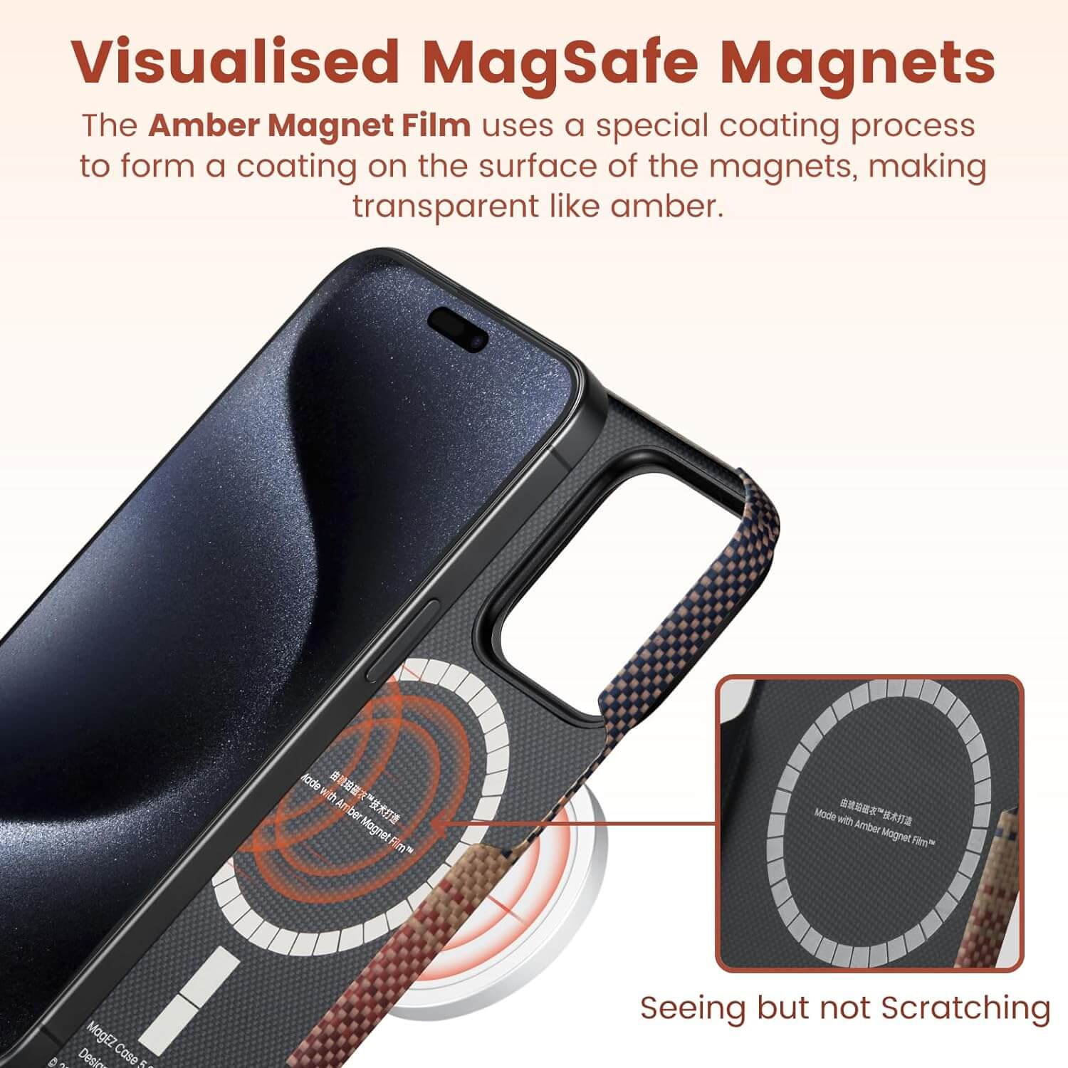 Pitaka Case for iPhone 15 Pro - Sunset Pitaka Case for iPhone 15 Pro - Sunset