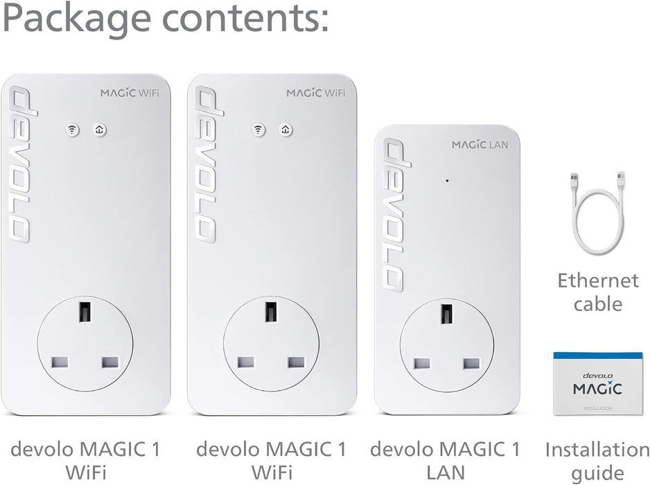 Devolo Magic1 - 1200Mbps WiFi 5 next - 2x- Starter Kit
