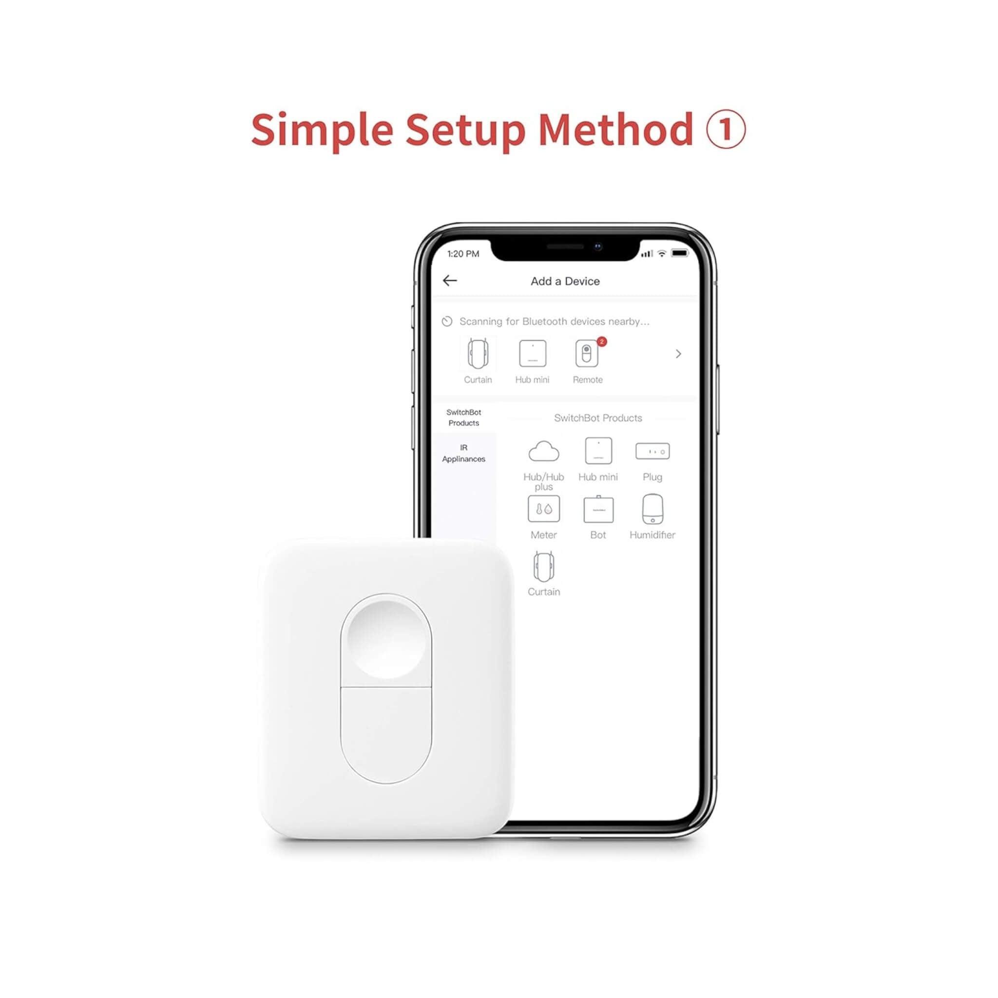 SwitchBot Remote - Smart One-Click Controller SwitchBot Remote - Smart One-Click Controller