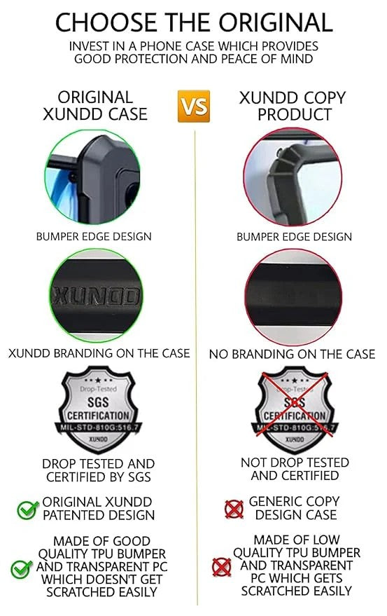 Xundd Case for iPhone 15 Pro Max - Black Xundd Case for iPhone 15 Pro Max - Black