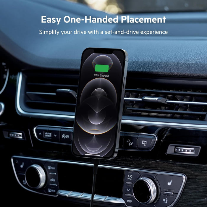 Belkin Boost Charge Magnetic Wireless Car Charger 10W