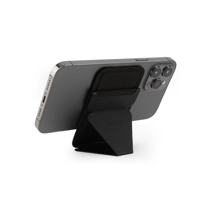 MOFT Snap-On Phone Stand & Wallet - MagSafe - Oxford Blue