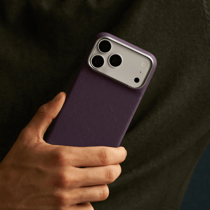 Pitaka iPhone 18 Pro Case - Charoite Purple
