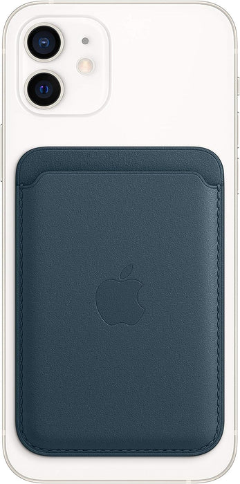 Apple Leather Wallet with MagSafe - Baltic Blue