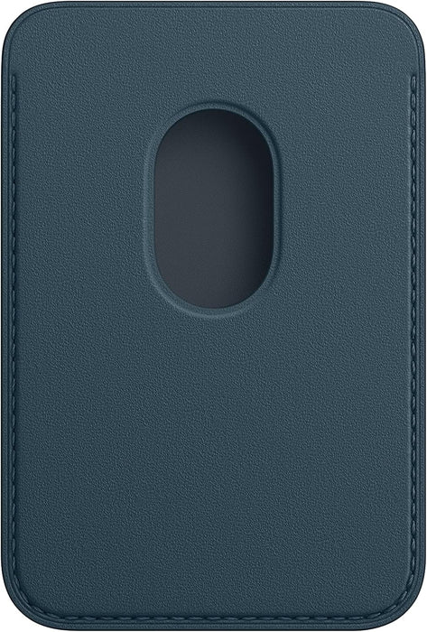 Apple Leather Wallet with MagSafe - Baltic Blue