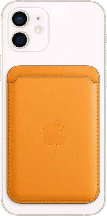 Get Apple Apple Leather Wallet with MagSafe - California Poppy in Qatar from TaMiMi Projects