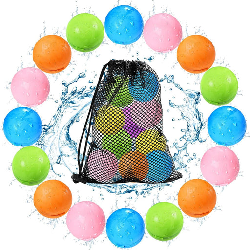 Buy reusable water balloons from TaMiMi Projects in Qatar. Top Amazon seller, 2.3-inch size, easy fill, magnetic closure, lightweight.