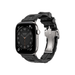 Apple Watch Hermès Series 11, 46mm Silver Titanium with Noir Kilim Single Tour, Available now from TaMiMi Projects in Qatar.