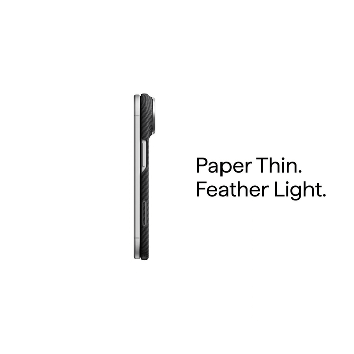 Pitaka Aramid Fiber Case for iPhone Duo - Black/Grey