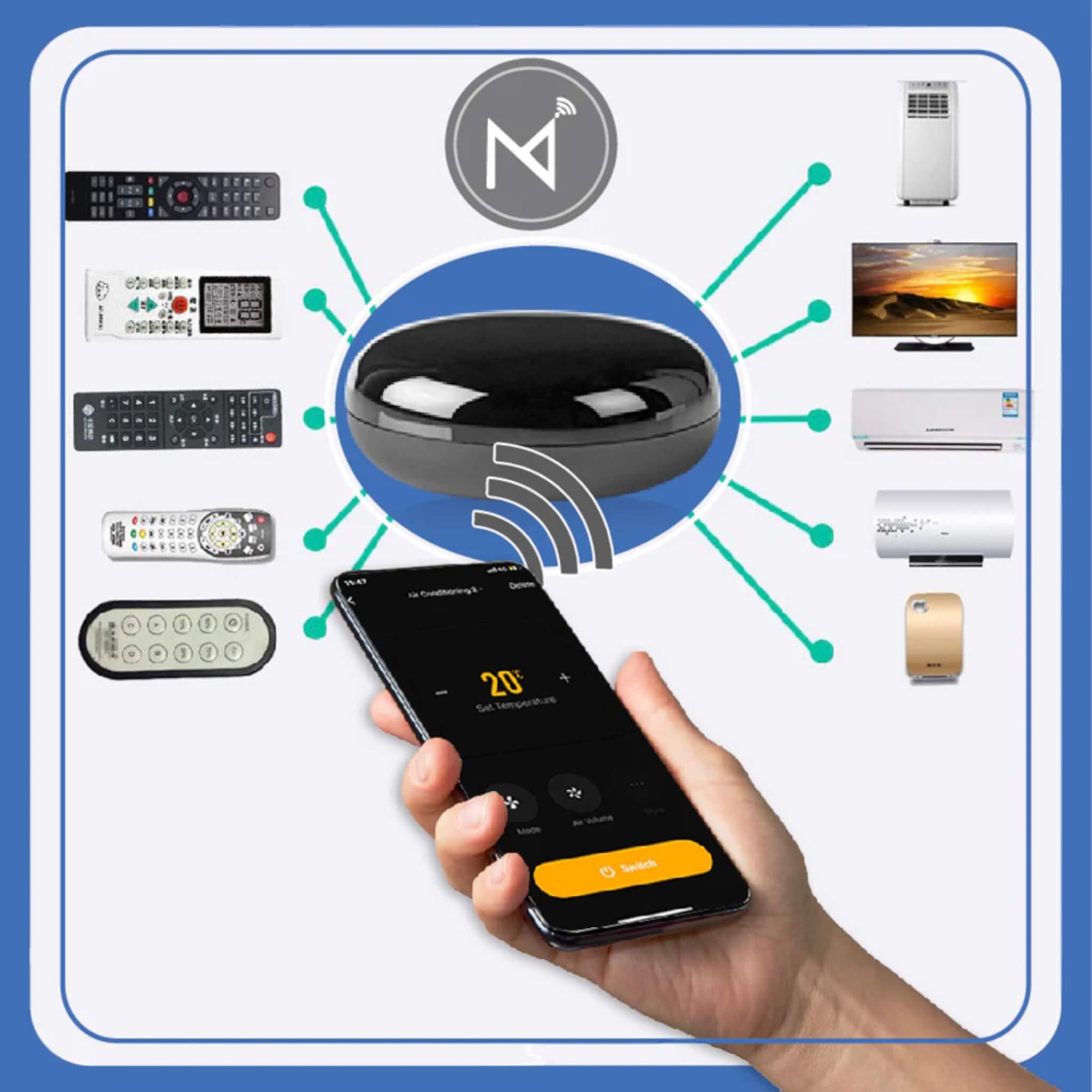 ريموت ماراث الذكي للاجهزة المنزلية ريموت ماراث الذكي للاجهزة المنزلية
