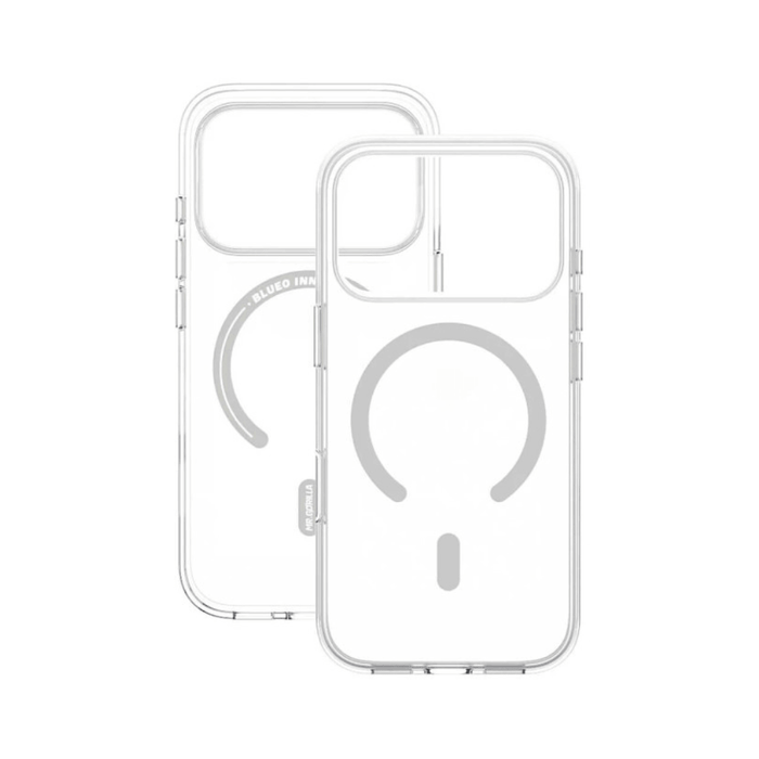 BLUEO Crystal Pro Transparent Magnetic iPhone Case - TaMiMi Projects Qatar