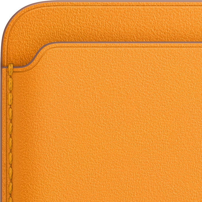 Apple Leather Wallet with MagSafe - California Poppy