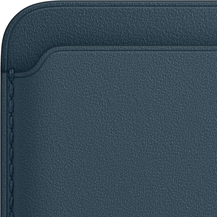 Apple Leather Wallet with MagSafe - Baltic Blue