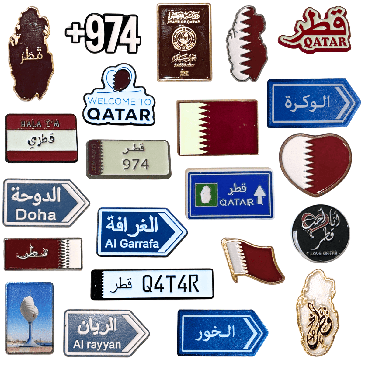 Back Sticker Qatar Qatar Stickers | TaMiMi Projects in Qatar