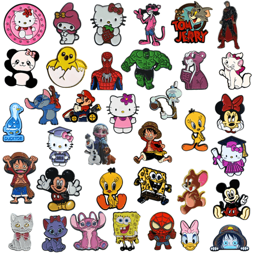 Cartoon Stickers Heroes, Premium 3D metal﻿ sticker, Durable metal with fine details, from TaMiMi Projects in Qatar.