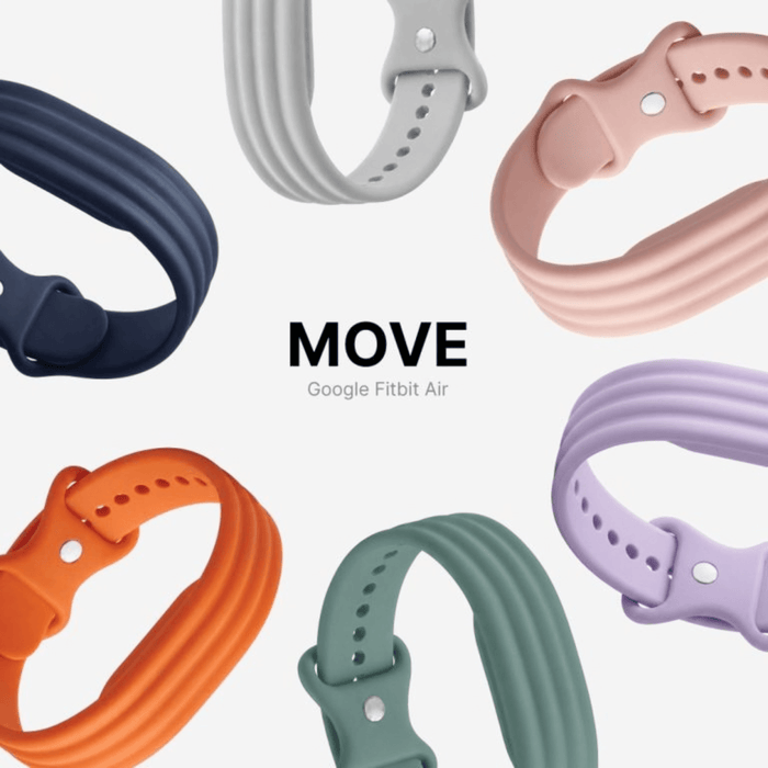 1. Premium Blupebble silicone bands for Google Fitbit Air everyday and active wear