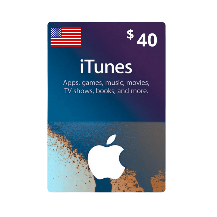 US iTunes Gift Card $40 for apps, games, music, movies and more – TaMiMi Projects Qatar