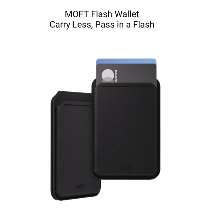 MOFT Snap Flash Wallet Stand - Black