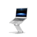 Adjustable aluminum stand for 17-inch PC, ergonomic design, strong build, silicone pads for stability - TaMiMi Projects in Qatar.