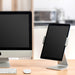Adjustable tablet stand with sturdy design, suitable for home or office, supports tablets and phones - TaMiMi Projects in Qatar.