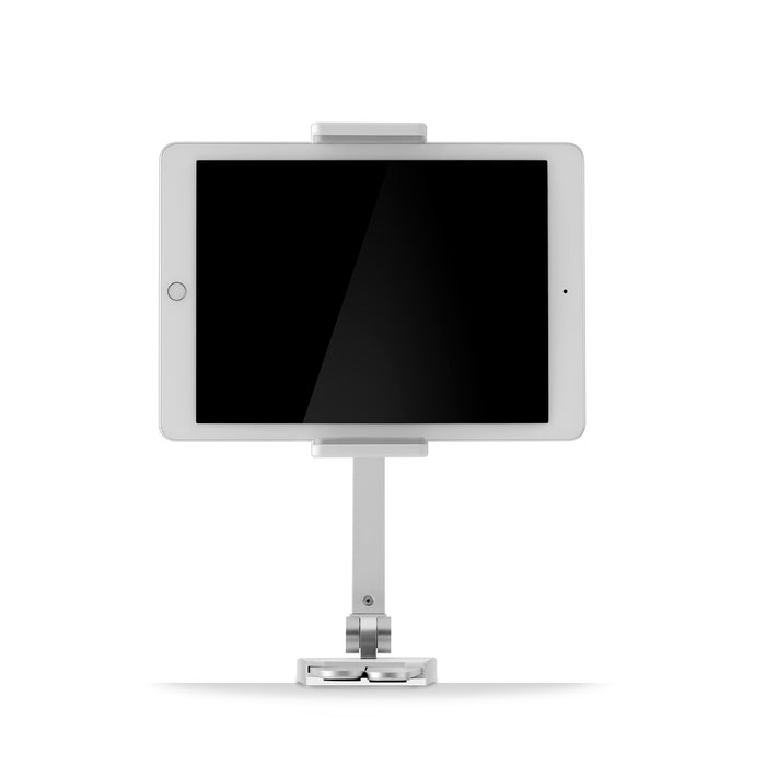 Long Arm Phone & Tablet Desktop Stand - Silver
