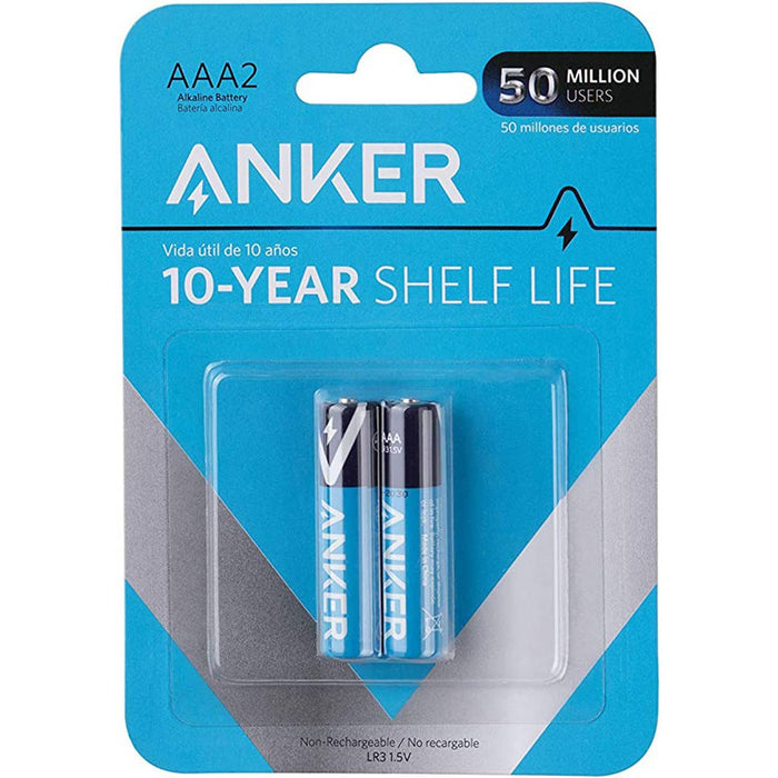 Anker AAA Alkaline Batteries 2-Pack