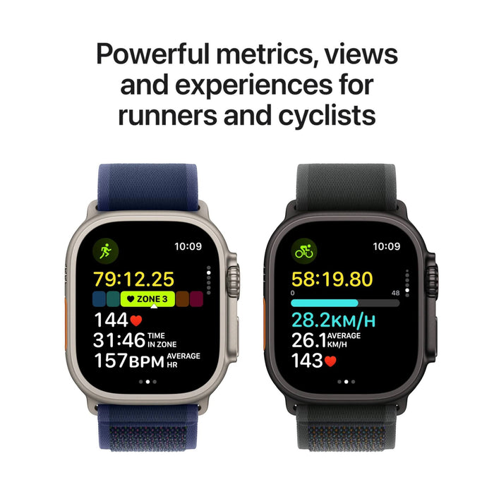 Apple Watch Ultra 2 GPS + Cellular 49mm, black titanium with black titanium Milanese Loop from TaMiMi Projects in Qatar.