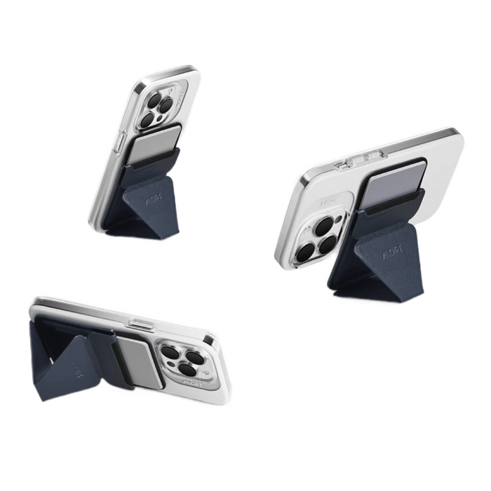 MOFT Snap-On Phone Stand & Wallet - MagSafe - Beach White