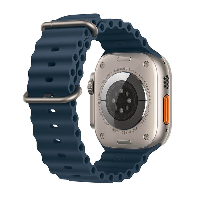 Apple Watch Ultra 2 Titanium Case with Blue Ocean Band