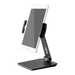 Smartphone & Tablet Stand, Aluminum Desk Mount Holder, Fit phones & tablet 3 - 13" , adjustable. Black & silver. TaMiMi Projects