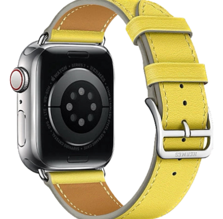 Apple Watch Hermès - Lime Swift Leather Single Tour - 41m