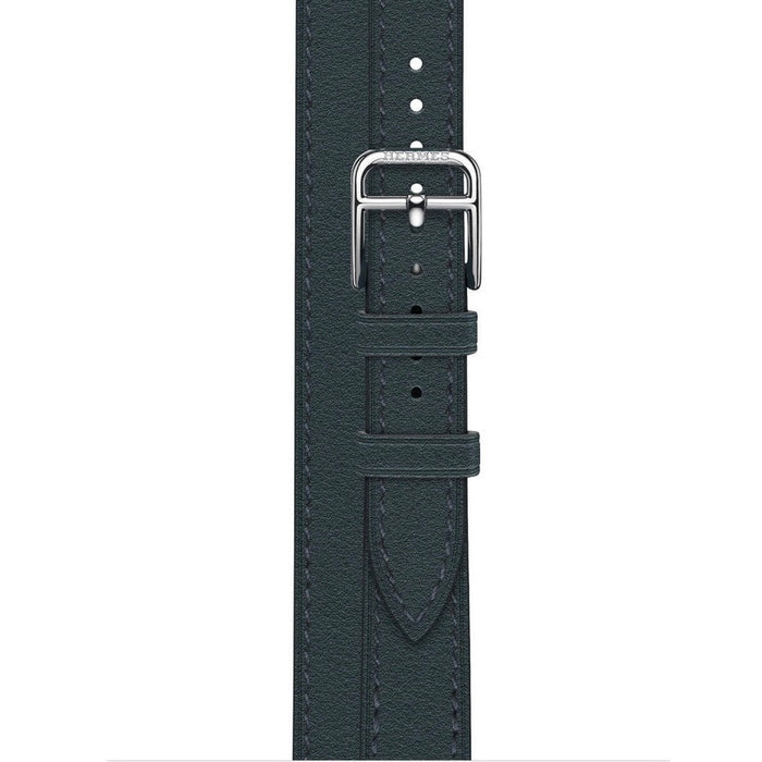 Apple Watch Hermès - Vert Rousseau Swift Leather Attelage Double Tour - 41mm