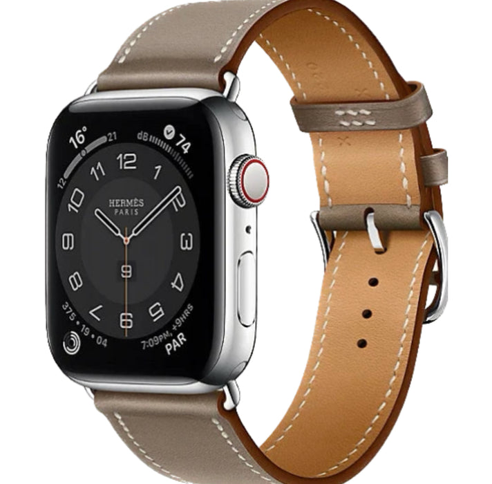 Apple Watch Hermès - Étoupe Single Tour - 41mm