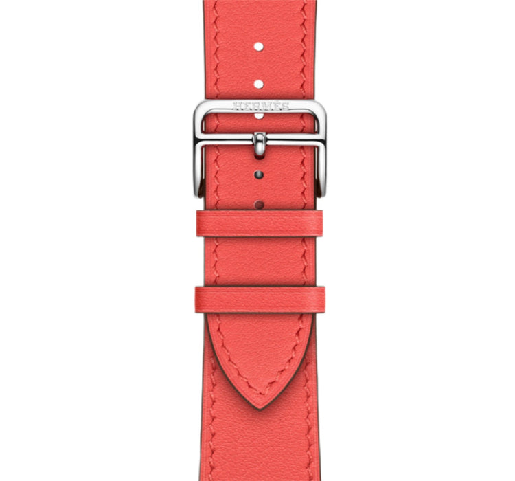 Apple Watch Hermès - Rose Texas Swift Leather Single Tour - 41mm