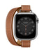 Get Hermès Hermès Apple Watch Band 41mm - Gold Attelage Double Tour in Qatar from TaMiMi Projects