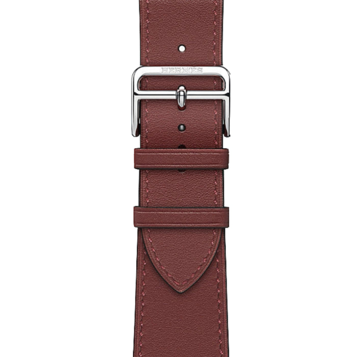 Apple Watch Hermès -  Rouge H Swift Leather Single Tour - 45mm