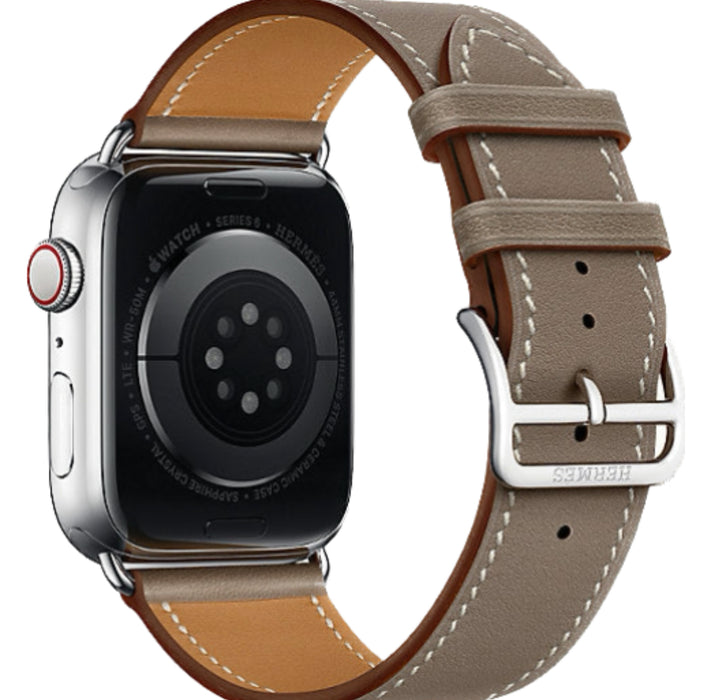 Apple Watch Hermès - Étoupe Single Tour - 41mm