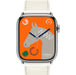 Get Hermès Hermès Apple Watch Band 45mm - Blanc Single Tour in Qatar from TaMiMi Projects